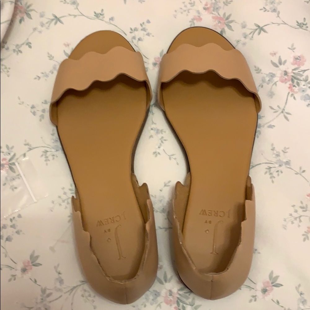 J CREW NWOT open toe shoe 6.5